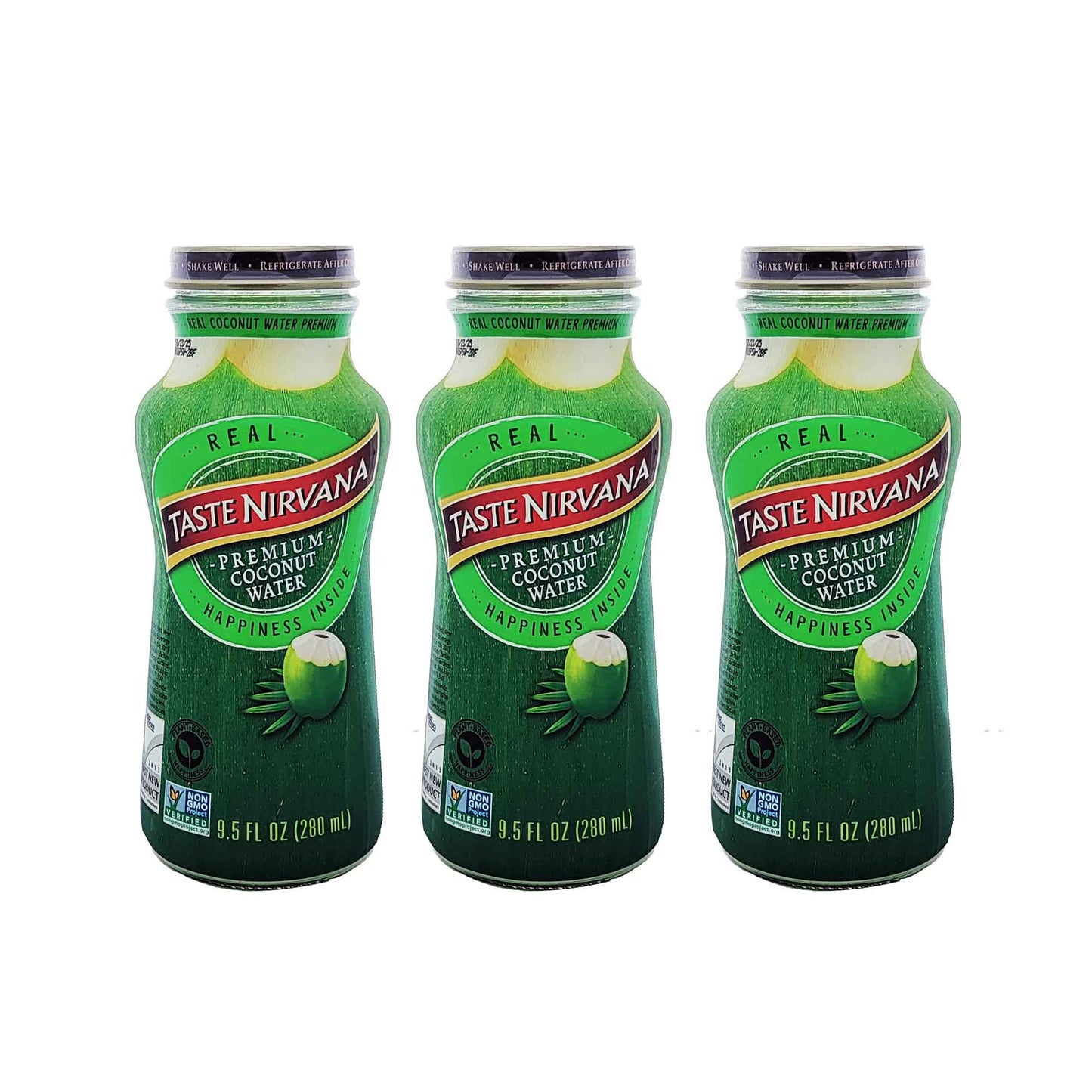 Premium Real YOUNG COCONUT WATER 9.5 FL. OZ | 12-Pack - Omura Products