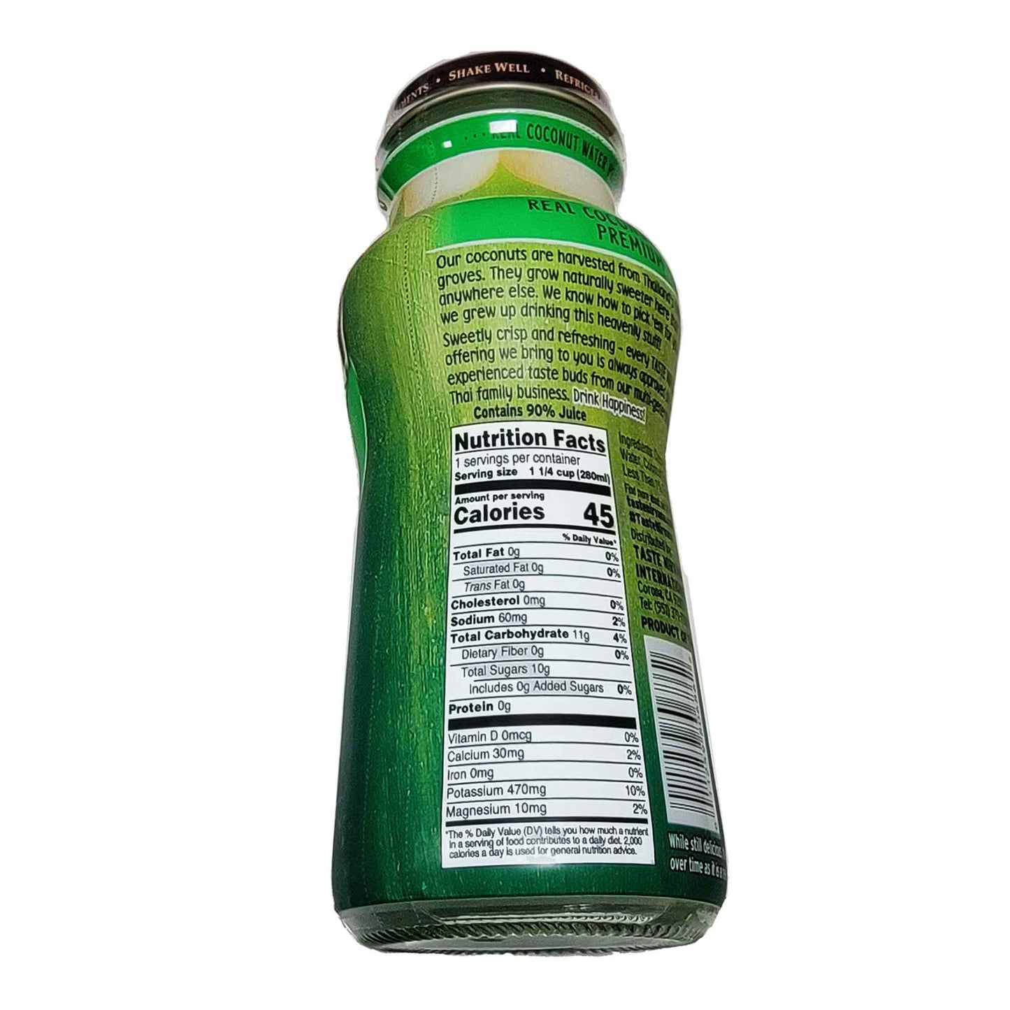 Premium Real YOUNG COCONUT WATER 9.5 FL. OZ | 12-Pack - Omura Products