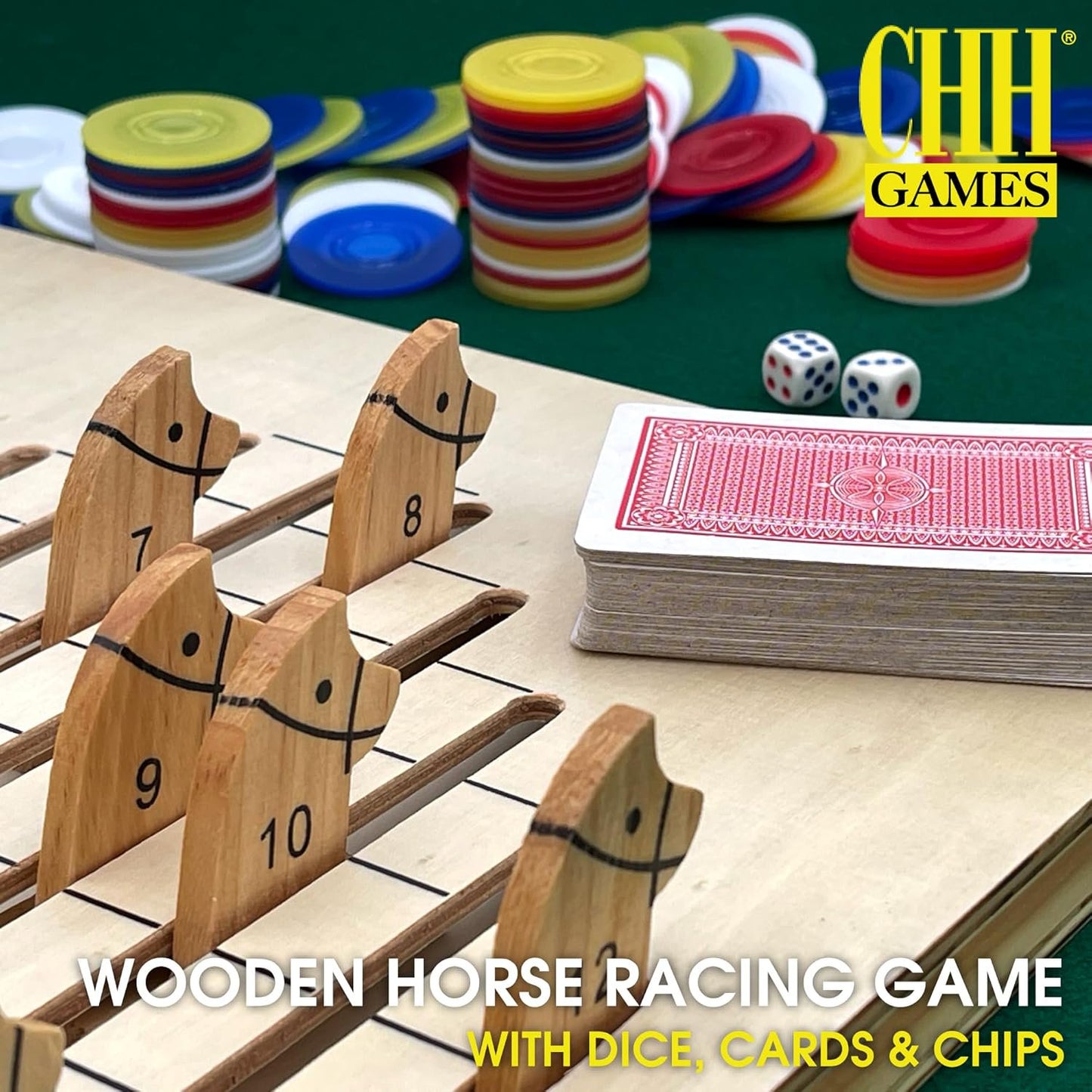 The Racing Horse Game Board