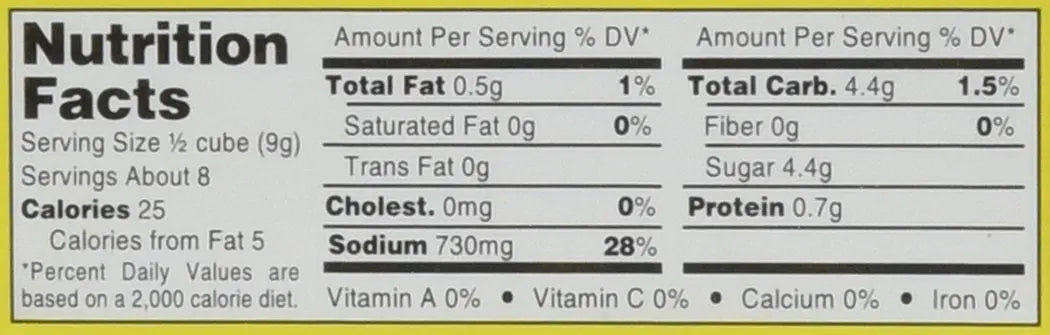 Bao Long PHO Spice Cubes, BEEF Flavor Soup Seasoning 4-ct | 4-Pack (16-Cubes) Omura Products