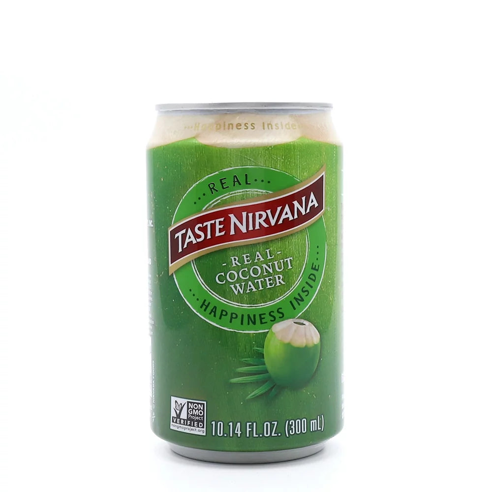 Taste Nirvana Real Premium Coconut Water, 10.14 Oz (Pack of 12)