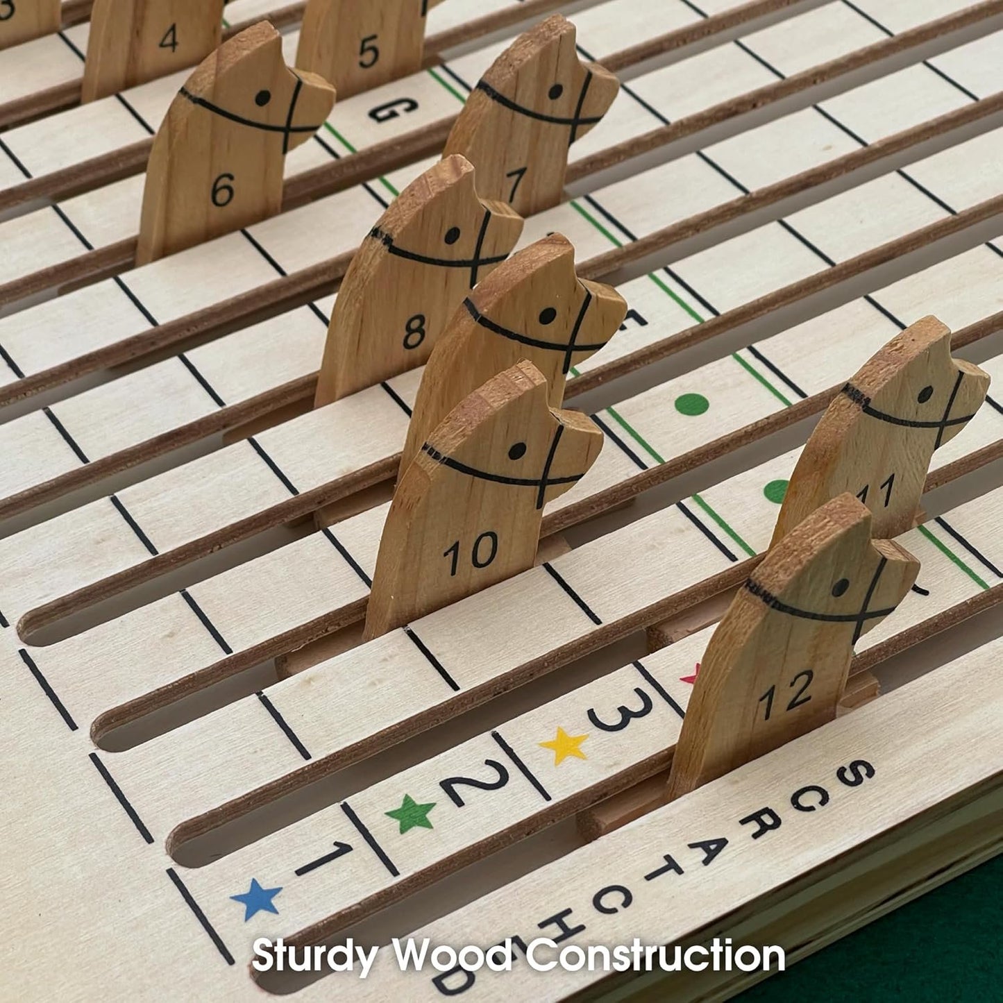 The Racing Horse Game Board