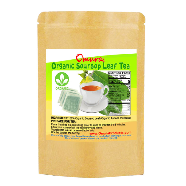 Omura Wonder Soursop Natural Graviola Leaf Tea - Omura Products