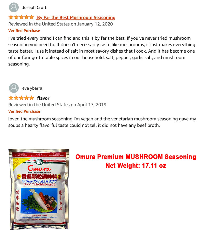 Omura Premium Mushroom Seasoning - Omura Products