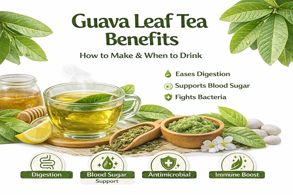 Guava Leaf Tea Benefits: How to Make & When to Drink