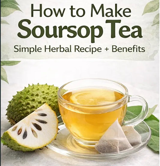 how to make soursop tea using organic soursop leaves tea bags