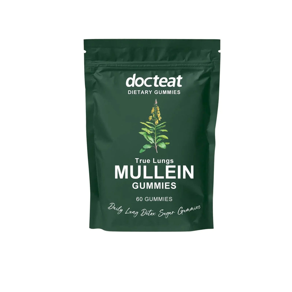 True Lungs Mullein Gummies for Lung & Respiratory Support 🌬️ | Herbal Wellness Gummies Omura