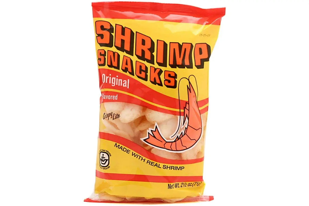 Shrimp Snacks (Original Flavor) - 2.5oz (Pack of 6) Omura Products