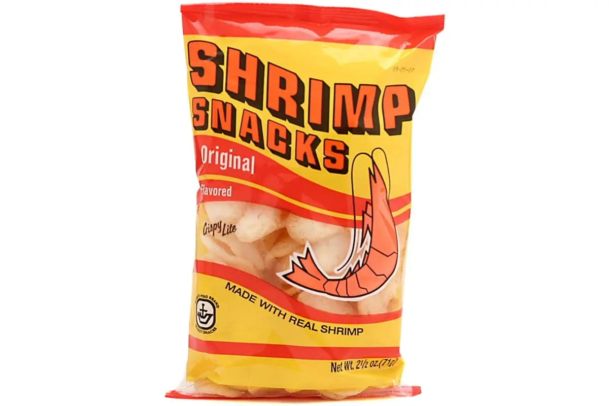 Shrimp Snacks (Original Flavor) - 2.5oz (Pack of 6) Omura Products