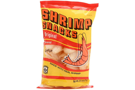 Shrimp Snacks (Original Flavor) - 2.5oz (Pack of 6)