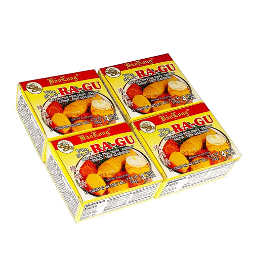 Bao Long Gia-Vi RA-GU Seasoning Cube 4-ct | 4-Pack (16-Cubes) Omura Products