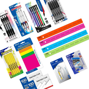 ✨ OMURA Learning | 📚 Back‑to‑School Supply Box 🎒 | 70‑Piece Essential Kit for Middle & High School 🖊️📓🖍️ Omura Products