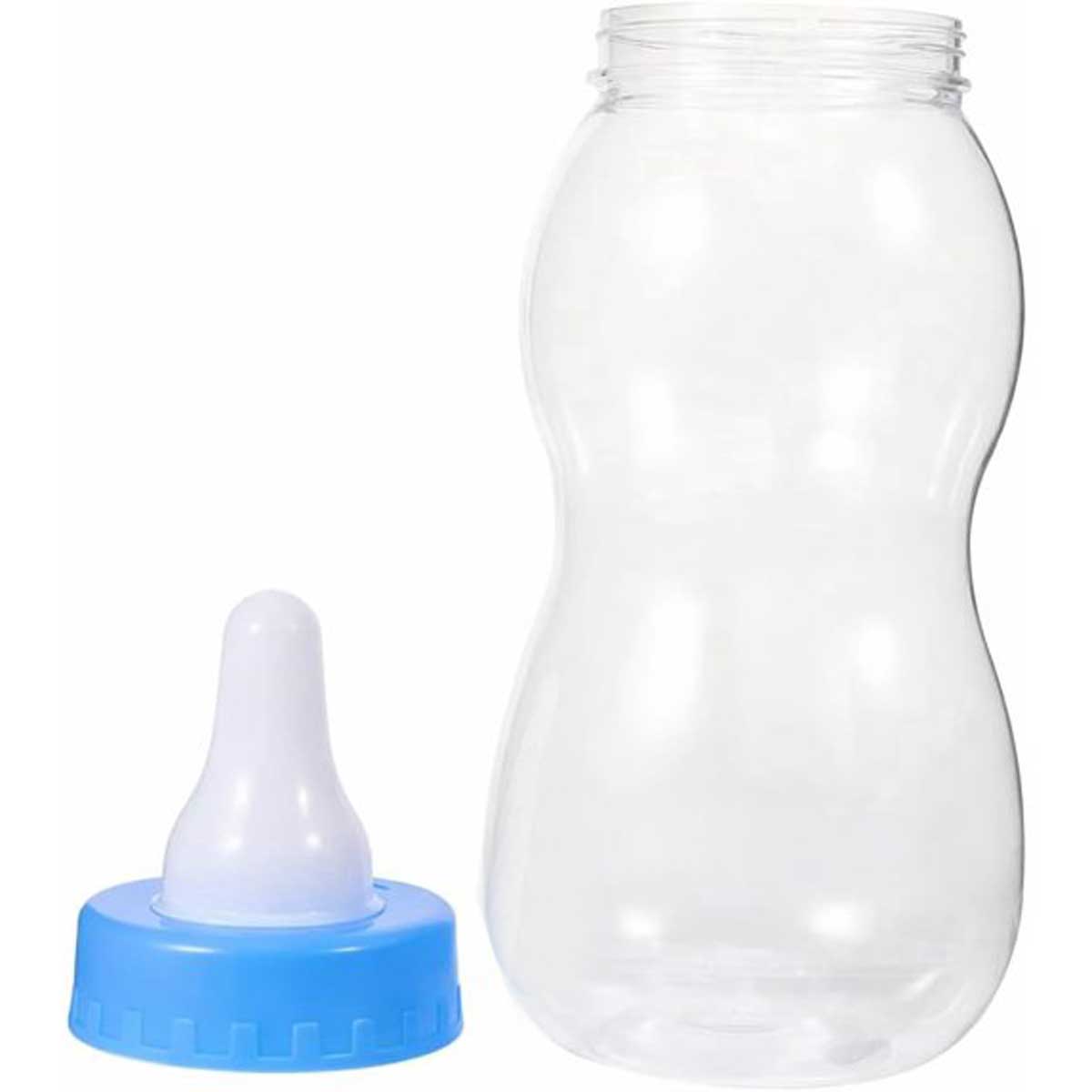 Milk Bottle-Shaped Coin Bank, PVC Savings Money Box with Screw Cap, Decorative Desktop Storage Container, Reusable Coin Holder for Home Office Shelf Décor