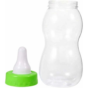 Milk Bottle-Shaped Coin Bank, PVC Savings Money Box with Screw Cap, Decorative Desktop Storage Container, Reusable Coin Holder for Home Office Shelf Décor Omura Products