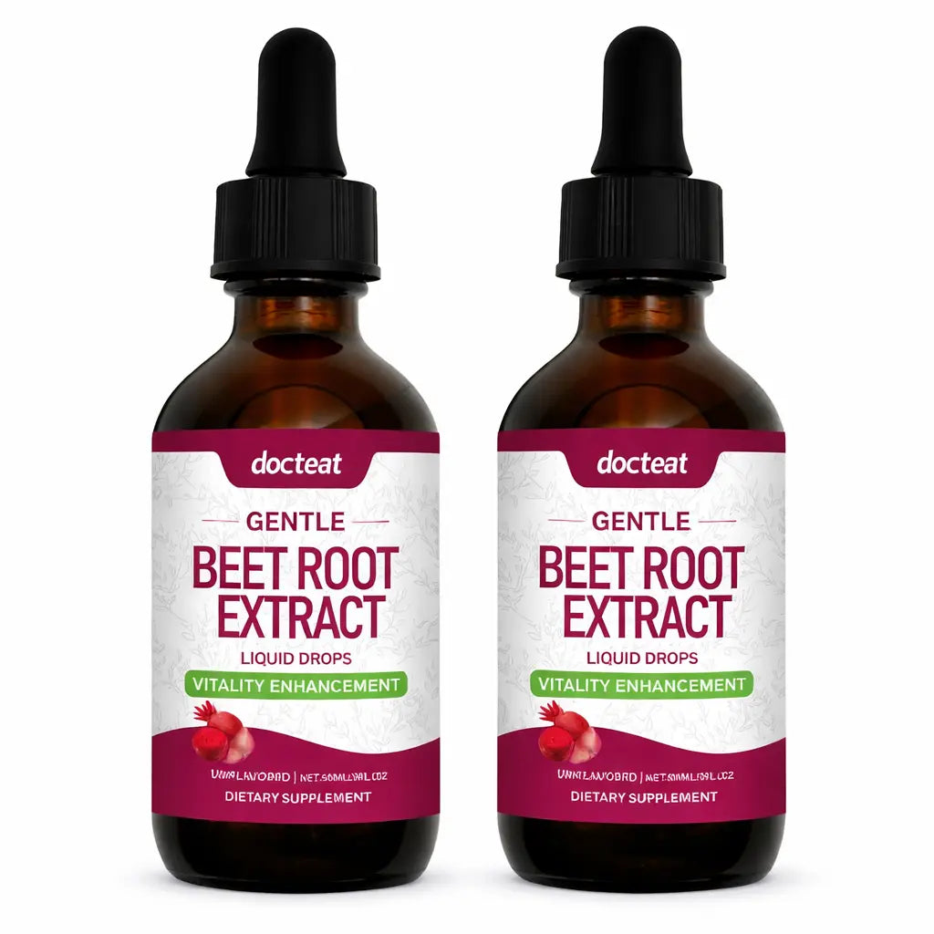 Beetroot liquid drops 2 pack bundle for energy and circulation support