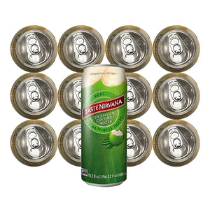 Taste Nirvana Premium Coconut Water 16.2 Ounce Cans, 12-Pack (194.4 Fl Oz,) drinkOmura