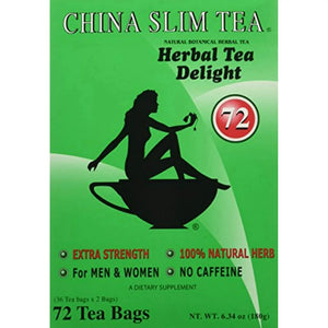 China Slim Dieter's Tea Delight, Large, 72-Count Omura Products