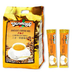 Vinacafe instant coffee mix packaging with two packets on a white background