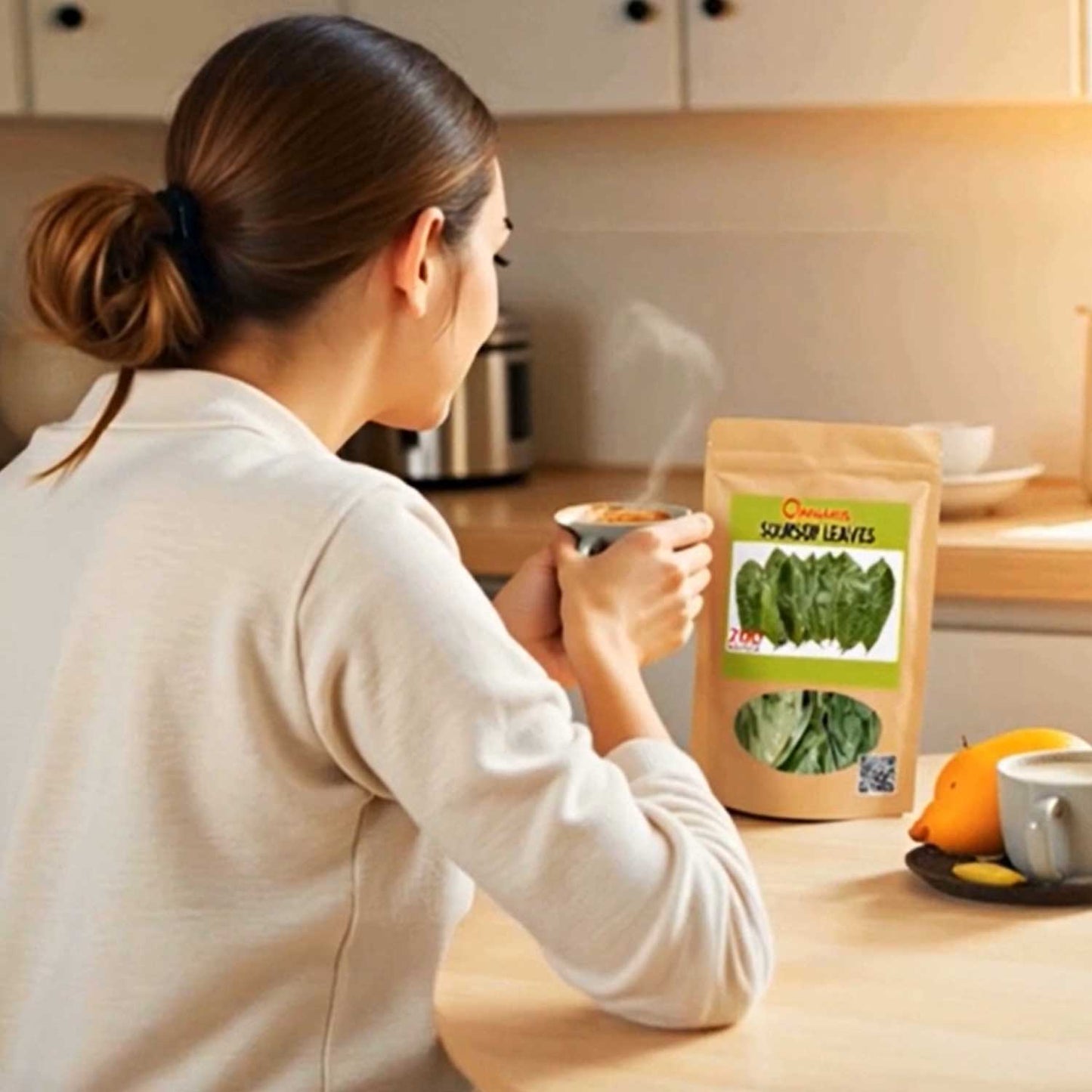 Omura Natural SOURSOP Guanabana for Tea 200 Dried Whole-Leaves