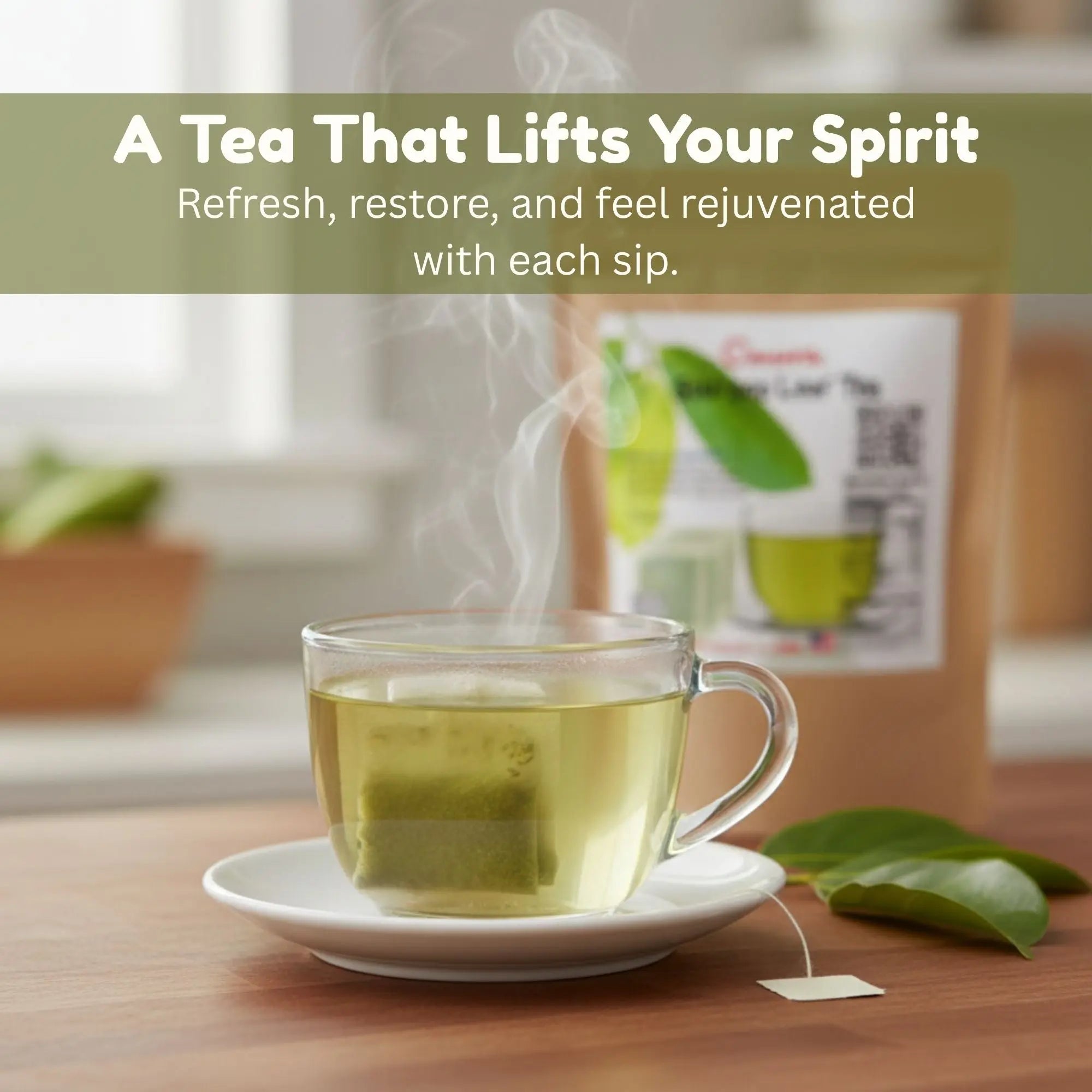 Soursop Leaf Tea Bags (Guanabana Tea) – Natural Graviola Herbal Tea | 25, 50 or 100 Tea Bags | Caffeine-Free Soursop Leaves Tea Omura Products