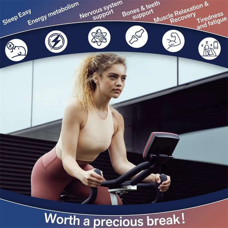 Magnesium Complex Capsules – Highly Absorbable Magnesium Blend for Bone, Muscle & Relaxation Support