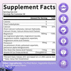 Potassium Magnesium Liquid Supplement 2 Fl oz – High‑Absorption Magnesium Complex with Potassium 99mg, Calcium, Vitamin D3 & Zinc Omura Products