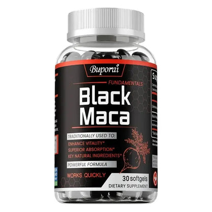Black Maca Supplement 1000mg – Natural Energy & Wellness Support Omura Products
