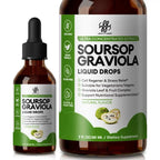 Organic Soursop Drops – Natural Antioxidant & Immune Support (5.1 Fl. oz / 145g) Omura Products