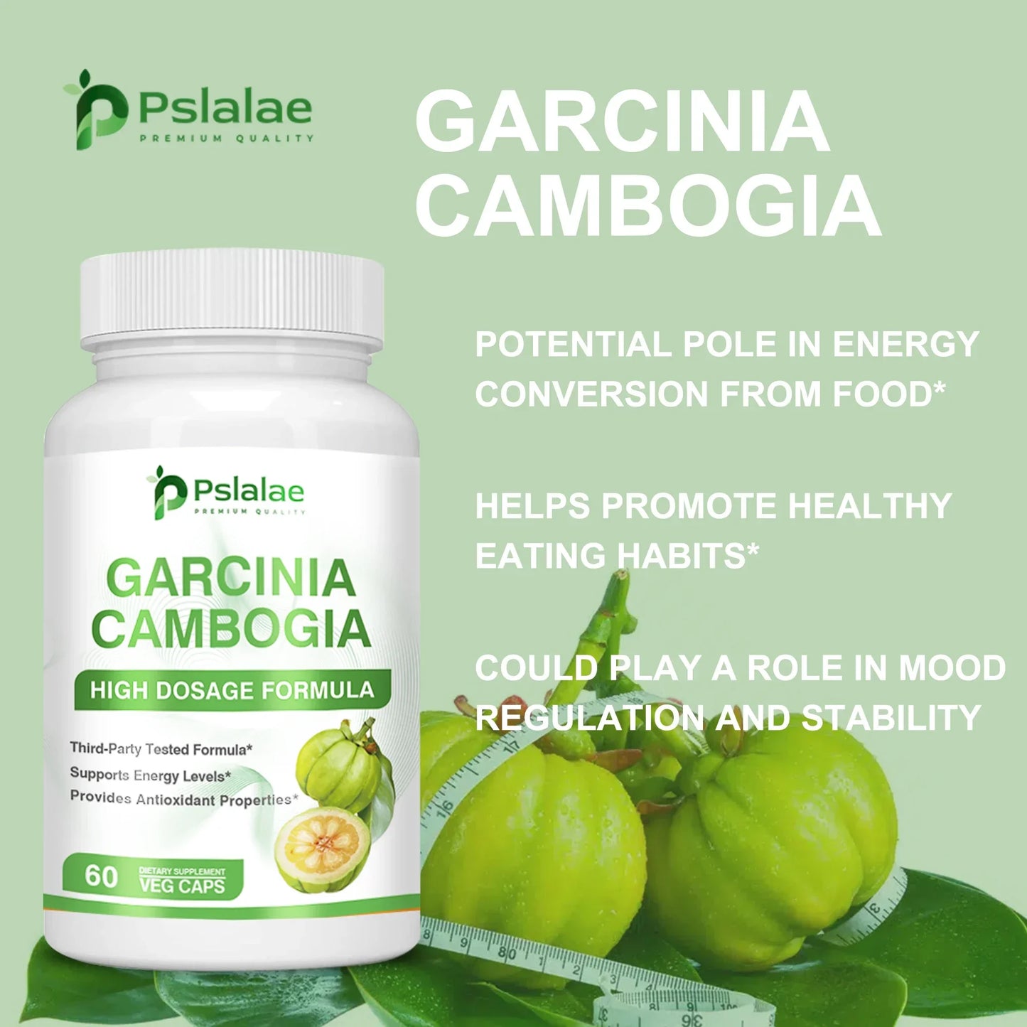 Garcinia Cambogia - Support Weight Management, Boost Metabolism, Control Appetite, and Help Lose Weight - 60 Capsules
