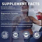 Magnesium Complex Capsules – Highly Absorbable Magnesium Blend for Bone, Muscle & Relaxation Support Omura Products