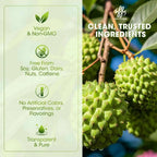 Organic Soursop Drops – Natural Antioxidant & Immune Support (5.1 Fl. oz / 145g) Omura Products