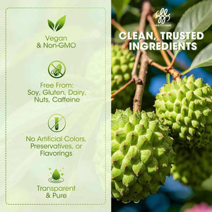 Organic Soursop Drops – Natural Antioxidant & Immune Support (5.1 Fl. oz / 145g) Omura Products