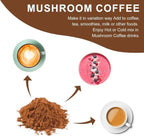 Mushroom Coffee – Lion’s Mane & Chaga – 12oz Ground Coffee Omura Products