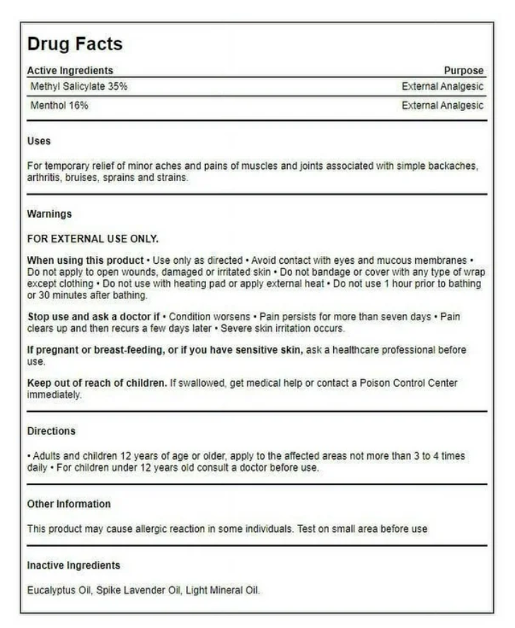 Kwan Loong Oil for Aromatherapy – Refreshing Herbal Massage Oil (2 fl oz)