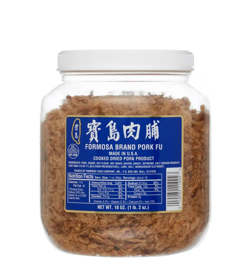 Formosa Large Pork Fu, 18.0 Oz Omura Products