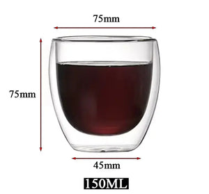 Heat-Resistant Borosilicate Glass Teapot with Stainless Steel Infuser – Loose Leaf Tea & Coffee Brewer Omura Products
