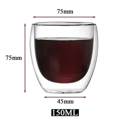 Heat-Resistant Borosilicate Glass Teapot with Stainless Steel Infuser – Loose Leaf Tea & Coffee Brewer Omura Products
