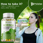 Moringa Capsules – Immune Support, Digestion & Brain Health 60ct Omura Products