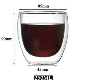 Heat-Resistant Borosilicate Glass Teapot with Stainless Steel Infuser – Loose Leaf Tea & Coffee Brewer Omura Products