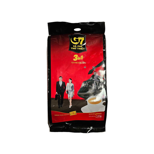 Trung Nguyen G7 3-in-1 Instant Premium Vietnamese Coffee, 100 Servings/Sticks x 16g