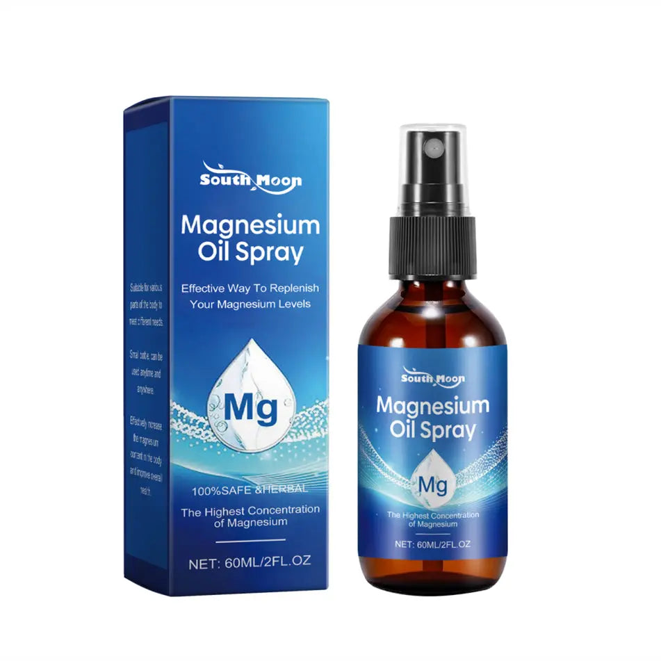 Magnesium Oil Spray with Tea Tree Oil – Natural Magnesium Supplement for Relaxation, Muscle Support & Skin Wellness | 2 fl. oz Omura