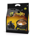 Trung Nguyen G7 Strong X2 instant coffee 3 in 1 24 sticks bag Vietnamese coffee energy boost