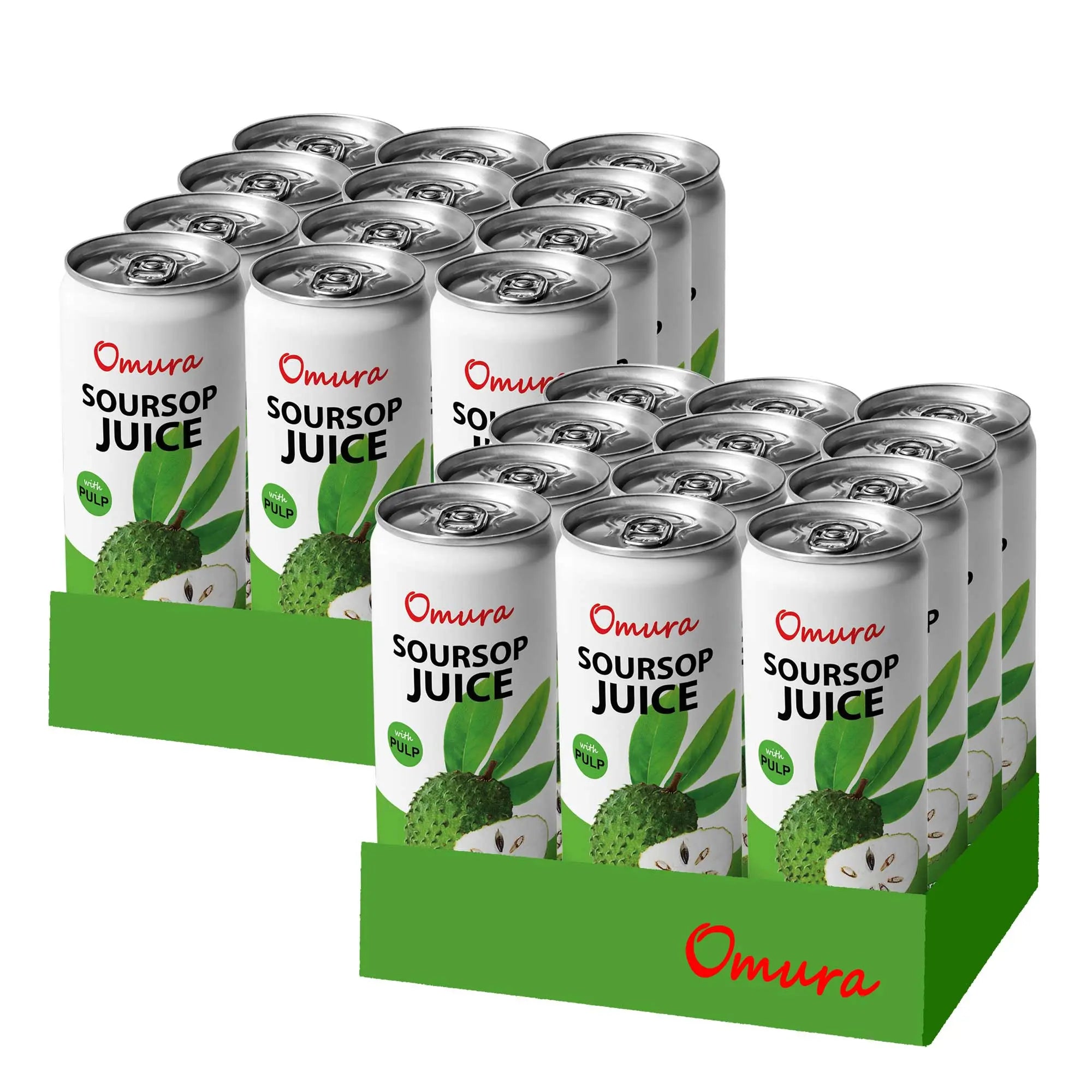 Omura Soursop Graviola Guanabana Juice 11 Fl. Oz | PULP - Omura Products